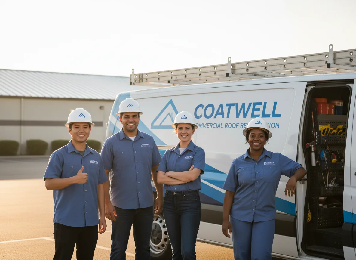 Commercial roof coating company in Delavan, IL